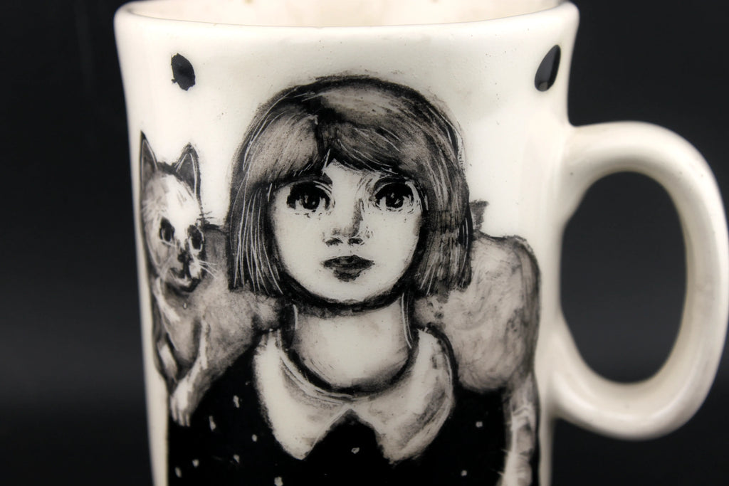 Mug "petite au chat"
