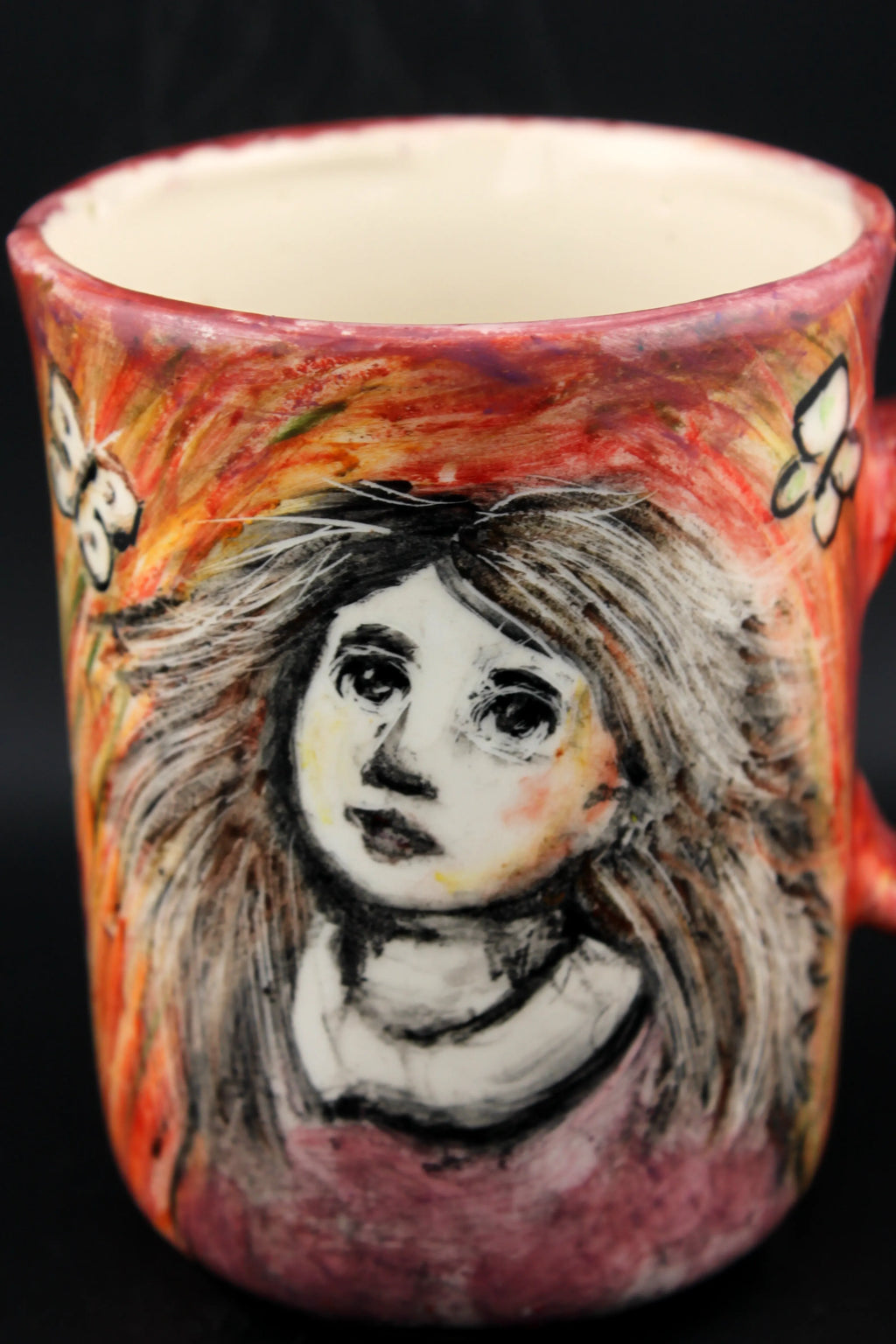 Mug "petite aux papillons"