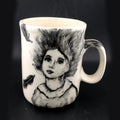 Mug "rêveuse à plumes"