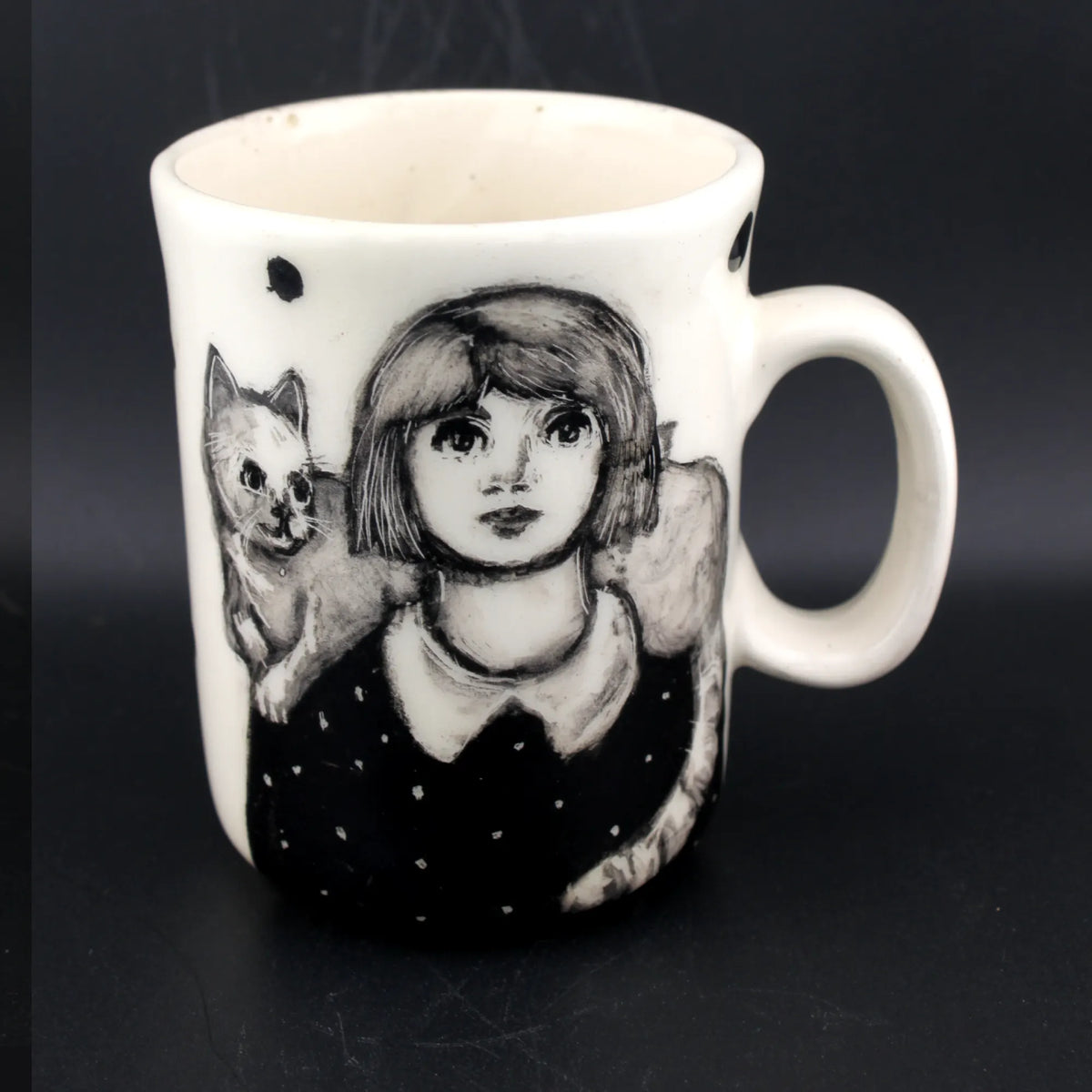 Mug "petite au chat"
