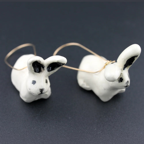 boucle d'oreille lapin