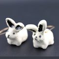 boucle d'oreille lapin