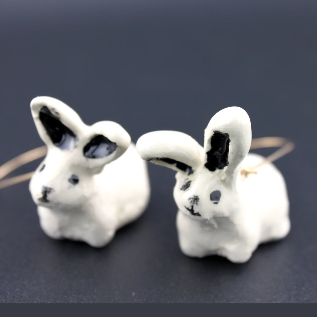 boucle d'oreille lapin