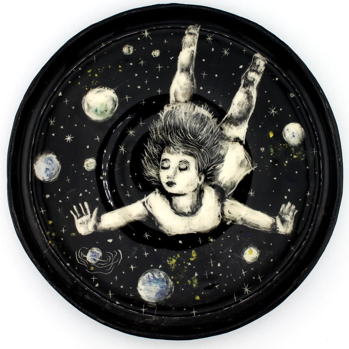 petite assiette "cirque aux étoiles"