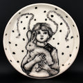 petite assiette "mon lapin"