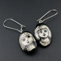 boucle d'oreille petit portrait