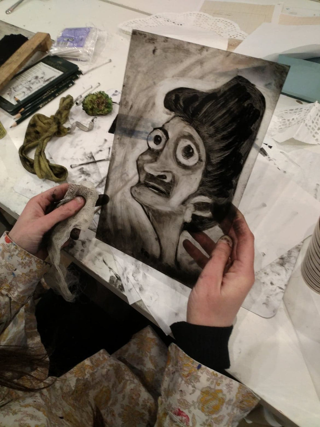 Atelier découverte de l'estampe